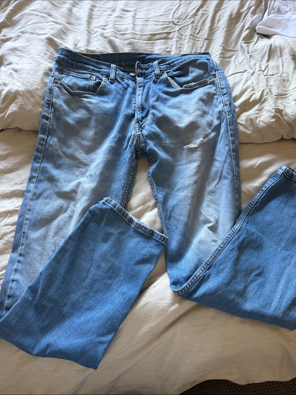 Levi's Light Blue Straight-Leg Women's Jeans